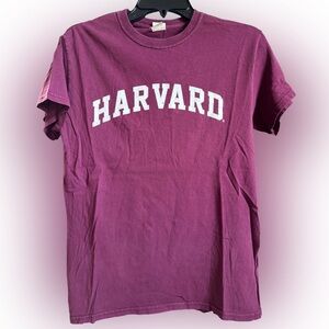 Harvard University Gildan Tee Shirt, Small